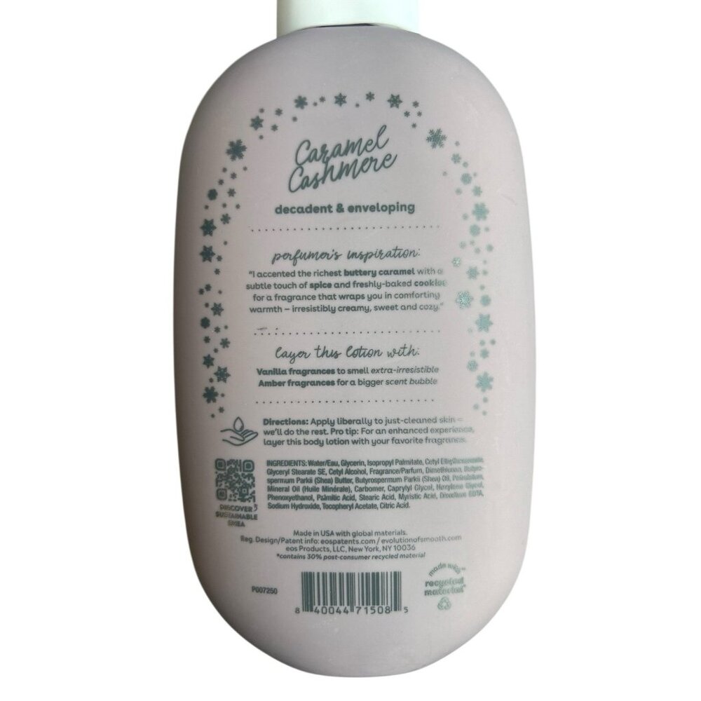 eos Caramel Cashmere Limited Edition Scent 24H Moisture Body Lotion 16 fl oz - Picture 5 of 5